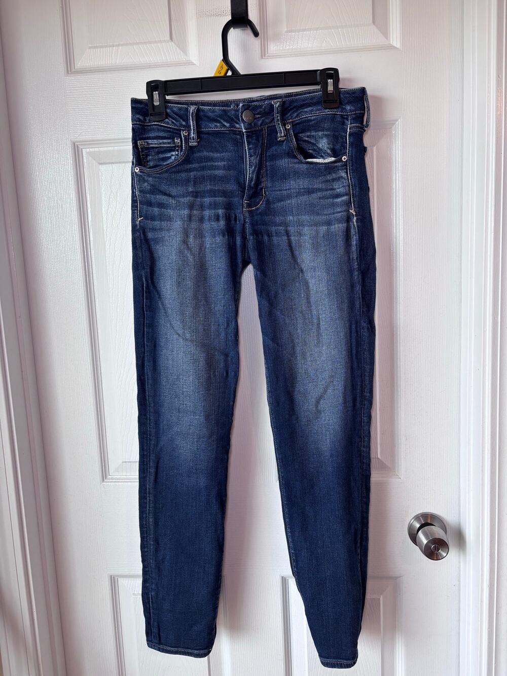 American Eagle Super Super Stretch Skinny Jeans Women’s Size 6 Regular Dark Wash
